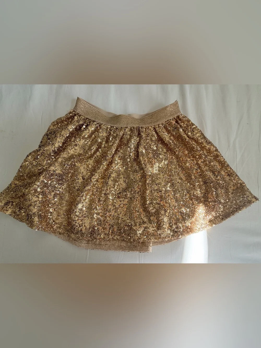 Cat&jack girl’s skirt gold